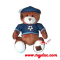 Plush Sports Mascot Bear